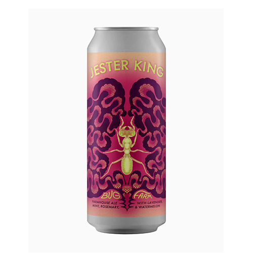 ジェスターキング / バグファーム (Farmhouse Ale with Rosemary, Lavender, Mint & Watermelon) 473ml缶 [Jester King / Bug Farm]