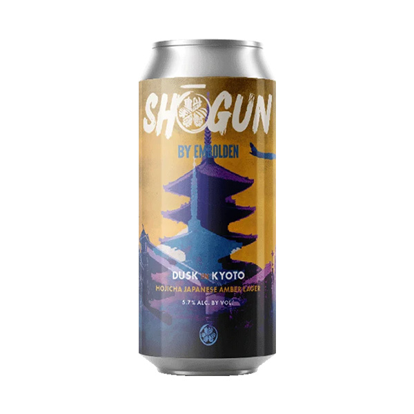エンボールデン / ショーグン - ダスク・イン・キョウト (Japanese Rice Lager w/ Hojicha) 473ml缶 [Embolden Beer Co. / Shogun - Dusk in Kyoto]