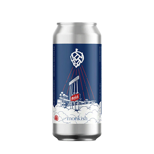 (空輸) モンキッシュ / ブルー・ヘブン・オン・アース (DDH Hazy DIPA) 473ml缶 [Monkish / Blue Heaven on Earth]