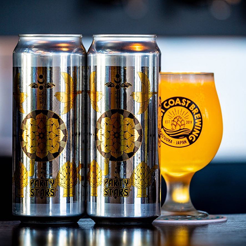 ウエストコーストブルーイング / パーティー・スターズ (Hazy Double IPA) 500ml缶 [West Coast Brewing / Party Stars]