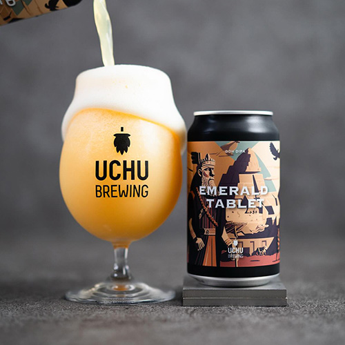 うちゅうブルーイング / エメラルドタブレット (DDH DIPA) 350ml缶 [UCHU BREWING / EMERALD TABLET]