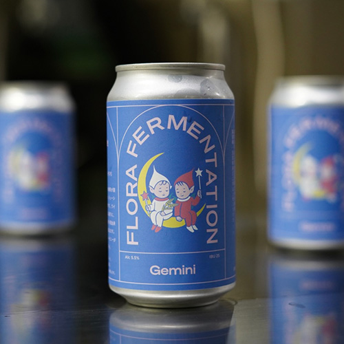 フローラ ファーメンテーション / ジェミニ (Hybrid Ale) 350ml缶 [FLORA FERMENTATION / Gemini]
