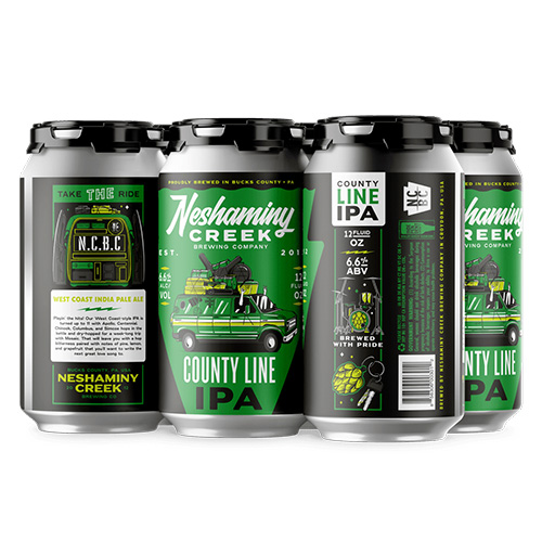 ネシャミニークリーク / カントリーラインIPA (West Coast IPA) 355ml缶 [Neshaminy Creek Brewing / County Line IPA]