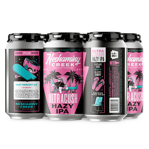 ネシャミニークリーク / ウルトラカッシュ・ヘイジーIPA (DDH Hazy IPA) 355ml缶 [Neshaminy Creek Brewing / UltraCush Hazy IPA]