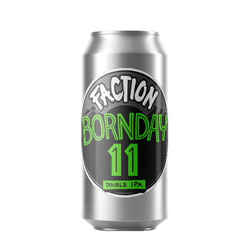 ファクションブリューイング / ボーンデイ 11 (West Coast Double IPA) 473ml缶 [Faction Brewing / Bornday 11]