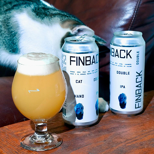 (空輸) フィンバックブルワリー / キャットハンド (Hazy Double IPA) 473ml缶 [Finback Brewery / Cat Hand]