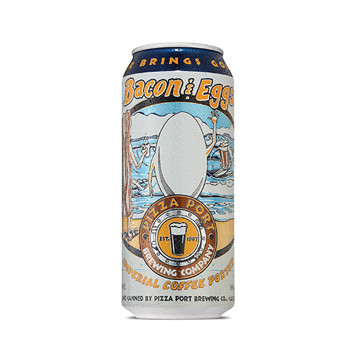 ピッツァポート / ベーコン・アンド・エッグス (Imperial Coffee Porter) 473ml缶 [Pizza Port Brewing / Bacon & Eggs]