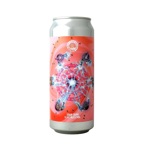 ウエストコーストブルーイング / ザ コレクティブ: ピーチ コブラー (Sour DIPA) 500ml缶 [West Coast Brewing / The Collective: Peach Cobbler]