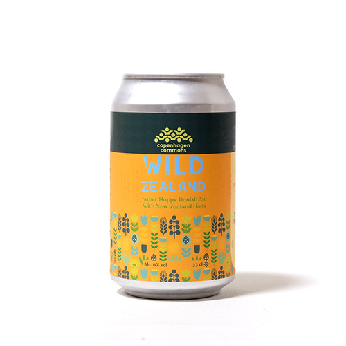 コペンハーゲンコモンズ / ワイルド・ジーランド (Super Hoppy Danish Ale with New Zealand Hops) 330ml缶 [Copenhagen Commons / Wild Zealand]