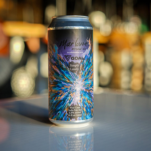 マーロウ・アーティザナルエールズ x ゴール. / シンプリー・ラブリー (West Coast IPA) 473ml缶 [Marlowe Artisanal Ales x GOAL. / Simply Lovely]
