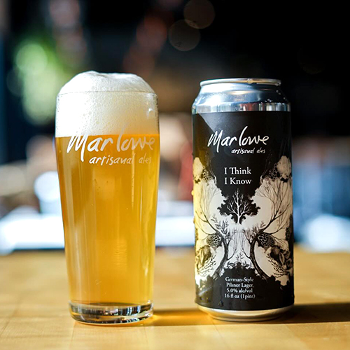 マーロウ・アーティザナルエールズ / アイ・シンク・アイ・ノウ (バッチ 03) (German Pilsner) 473ml缶 [Marlowe Artisanal Ales / I Think I Know (batch 03)]
