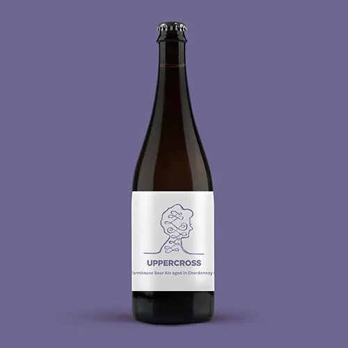 ポモナアイランド x ヨンダー / アッパークロス (Wild Farmhouse Sour Ale aged in Chardonnay Barrels) 750ml瓶 [Pomona Island x Yonder / UPPERCROSS]