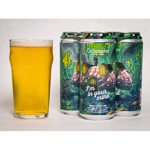 (空輸) セラーメイカー / アイム・イン・ユア・マインド (West Coast IPA) 473ml缶 [Cellarmaker / I’m In Your Mind]