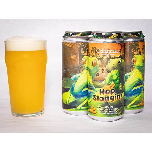 (空輸) セラーメイカー / ホップ・スランギン (Hazy IPA) 473ml缶 [Cellarmaker / Hop Slangin’]
