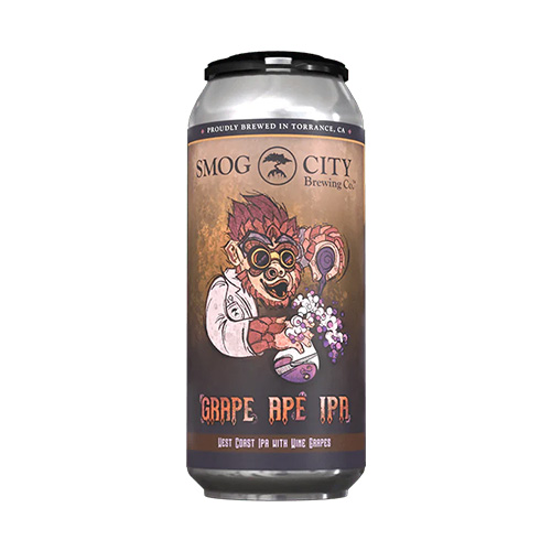 スモッグシティ / グレープエイプIPA (West Coast IPA with Wine Grapes) 473ml缶 [Smog City / Grape Ape IPA]