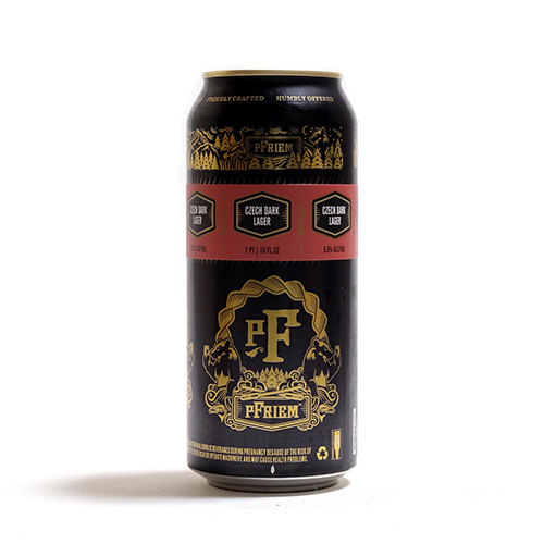 フリームファミリーブリュワーズ / チェコダークラガー 473ml缶 [pFriem Family Brewers / Czech Dark Lager]