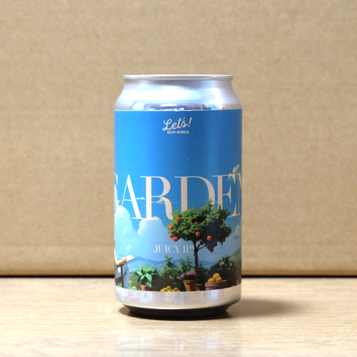 レッツビアワークス / ガーデン (Juicy IPA) 350ml缶 [Let's Beer Works / Garden]