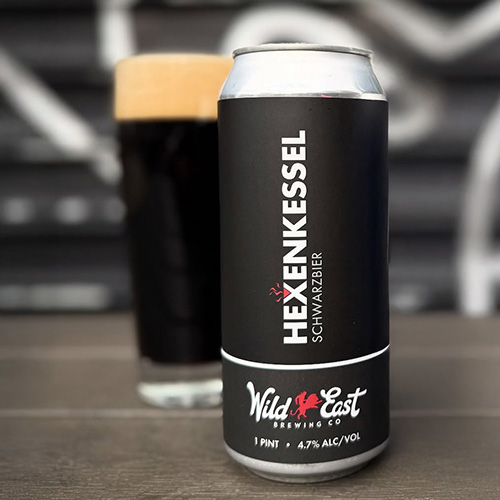 (空輸) ワイルドイースト / ヘクセンケッセル (Schwarzbier) 473ml缶 [Wild East Brewing Co. / Hexenkessel]