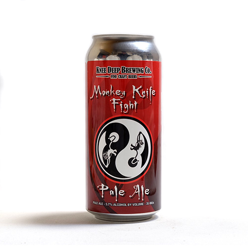 ニーディープ / モンキー・ナイフ・ファイト (American Pale Ale) 473ml缶 [Knee Deep / Monkey Knife Fight]