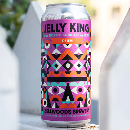 ベルウッズ / ジェリーキング プラム (Dry Hopped Fruited Sour Ale) 473ml缶 [Bellwoods / Jelly King Plum]