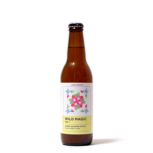 カマドブリュワリー / ワイルドマジック Vol.1 (Belgian Tripel) 330ml瓶 [Camado Brewery / WILD MAGIC Vol.1 – CHERRY BLOSSOM PETALS]