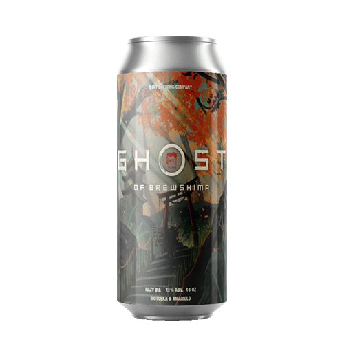 エイトビット / ゴースト・オブ・ブリューシマ (DDH Hazy IPA) 473ml缶 [8 bit Brewing Company / Ghost of Brewshima]