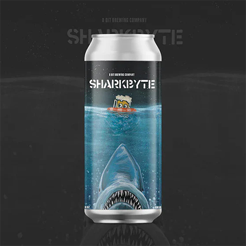 エイトビット / シャークバイト (DDH Hazy DIPA) 473ml缶 [8 bit Brewing Company / Sharkbyte]