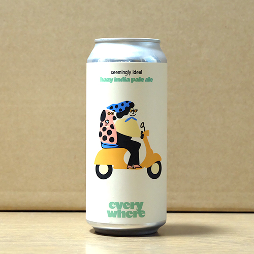 エブリウェア / シーミングリーアイデアル (DDH Hazy IPA) 473ml缶 [Everywhere Beer Co / Seemingly Ideal]