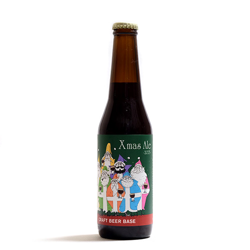 クラフトビアベース / クリスマスエール 2025 (Belgian Specialty Strong Ale) 330ml瓶 [CRAFT BEER BASE / Xmas Ale 2025]