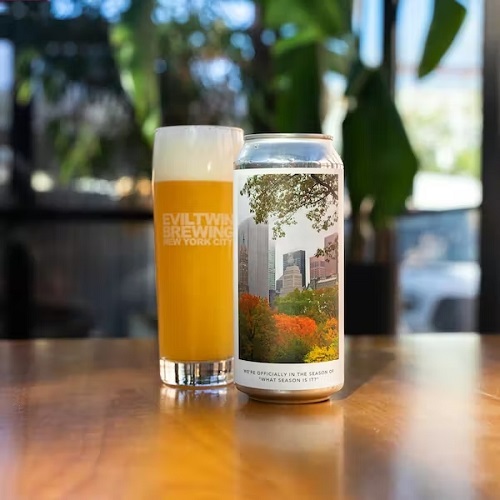 イーブルツインニューヨーク / ウィアー オフィシャリー イン ザ シーズン オブ  ワット シーズン イズ イット (New England Triple IPA) 473ml缶 [Evil Twin NYC / We're Officially In The Season Of “What Season Is It?”]