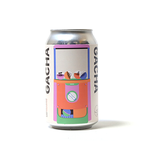 ゴッドスピード x コエドビール x コボブルワリー x 箕面ビール / ガチャガチャ (Czech Lager with Hibiscus) 355ml缶 [Godspeed x Coedo x Kobo x Minoh / Gacha Gacha]