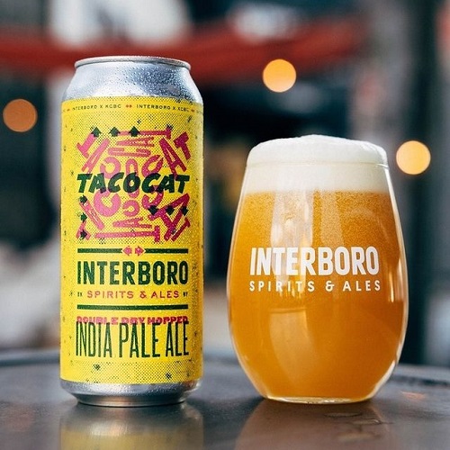 インターボロ × ケーシービーシー / タコキャット (DDH IPA) 473ml缶 [Interboro × KCBC / Tacocat]