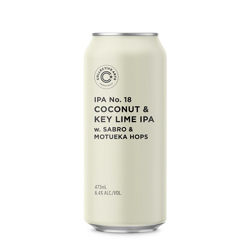 コレクティブアーツ / IPA No.18: ココナッツ & キーライム (Coconut & Key Lime IPA) 473ml缶 [Collective Arts / IPA No.18: Coconut & Key Lime]