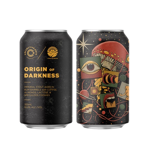 コレクティブアーツ / オリジン オブ ダークネス: バイタミンシー (Imperial Stout) 355ml缶 [Collective Arts / Origin Of Darkness: Vitamin Sea]