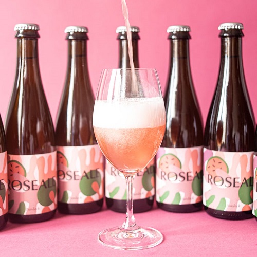 バーダック / ロゼエール (Ros&eacute; Grape Ale) 375ml瓶 [Burdock / Roseale]