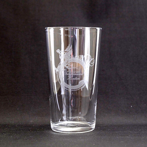 玉村本店 グラス 2025 大蛇ロゴ 360cc [Tamamura Honten Glass 2025 Serpent Logo]